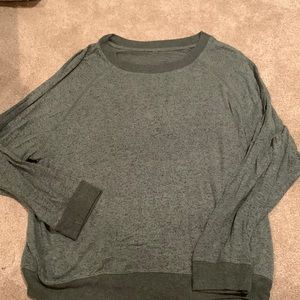 Soft green sweater